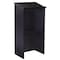 Adiroffice Wood Stand-up Podium Lectern, Black ADI661-01-BLK - alternate 6